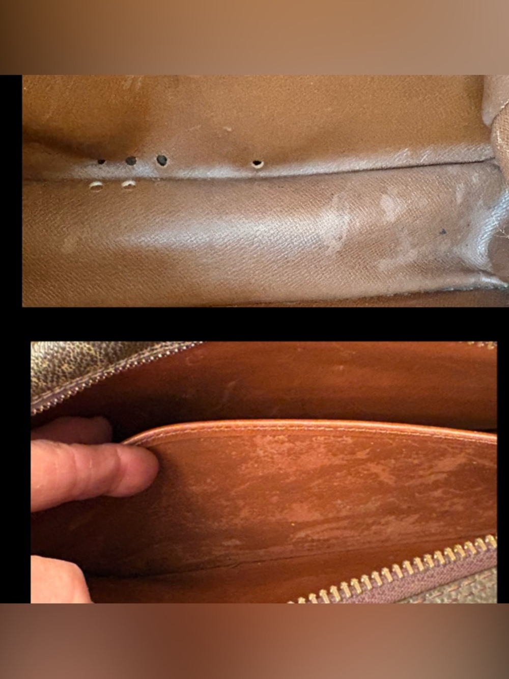 Authentic Louis Vuitton Vintage Compiegne Custom Fringed Crossbody with COA - Picture 5 of 15